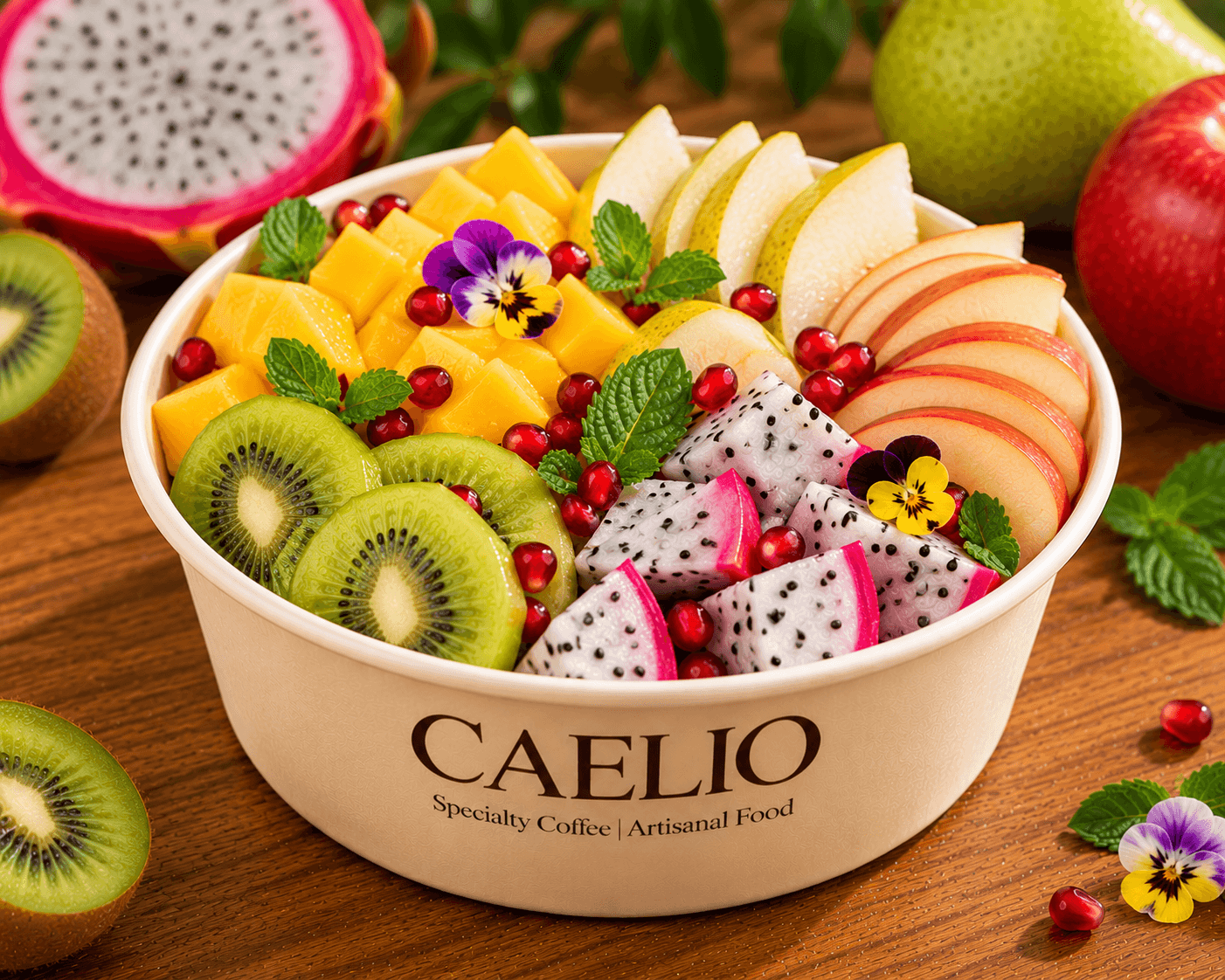 CAELIO Fresh Bowls and Fruit Subscriptions