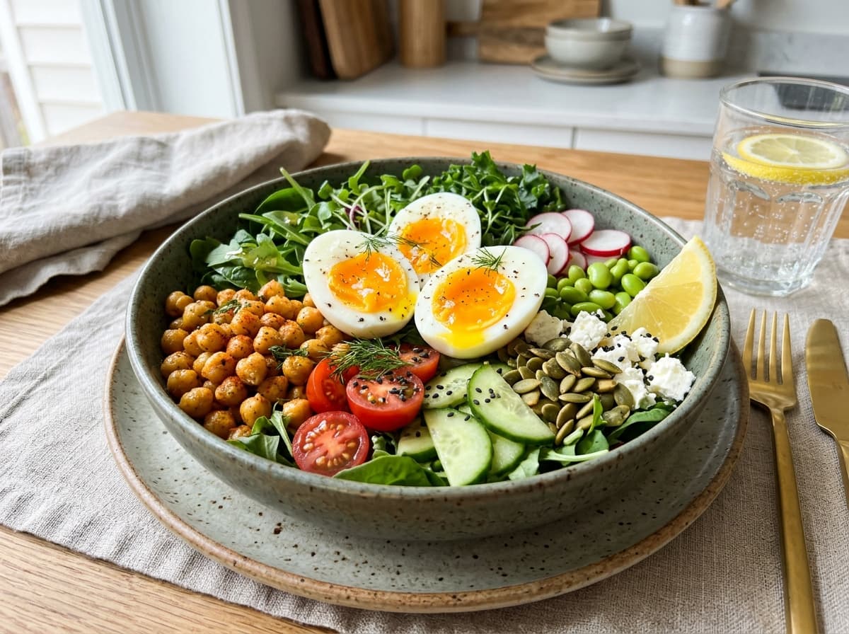 Egg Protein Power Bowl